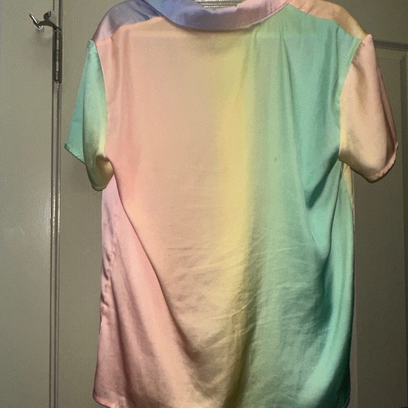 Song of Style Avery pastel ombre collar top - Picture 3 of 4